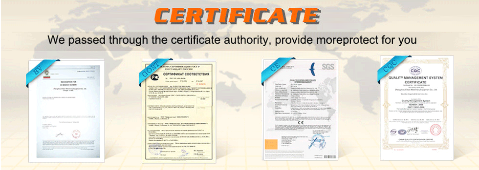 About our certifications